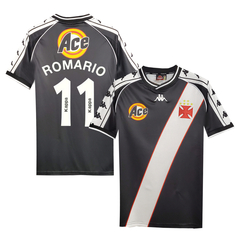 Camiseta Vasco Da Gama Titular Kappa 2000 #11 Romario - Adulto