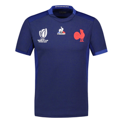 Camiseta Rugby Francia Titular Le Coq Sportif Mundial 2023 - Adulto