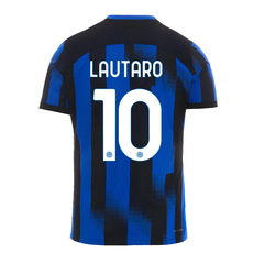 Camiseta Inter Titular Modelo Jugador Nike 2023/24 #10 Lautaro - Adulto en internet