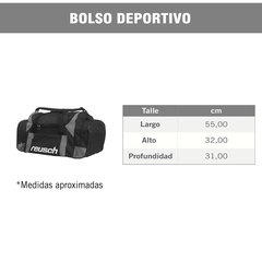 Bolso Deportivo Reusch C/ Negro - comprar online