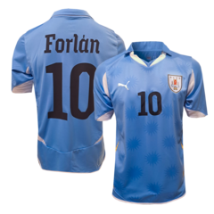 Camiseta Uruguay Titular Puma Mundial 2010 #10 Forlan - Adulto - comprar online