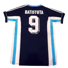 Camiseta Selección Argentina Suplente 1998 Adidas #9 Batistuta - Adulto en internet