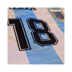 Camiseta Selección Argentina Titular Adidas 1996/97 #18 Scaloni - Adulto - By Playsport