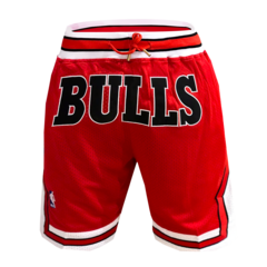 Short Básquet Chicago Bulls Vintage C/ Bolsillo - Adulto