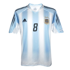 Camiseta Selección Argentina Titular Adidas 2005 #10 Riquelme - Adulto - comprar online