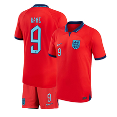 Kit Selección Inglaterra Suplente Nike 2023 #9 Kane - Infantil