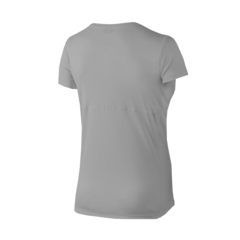 Remera Nike Running Mujer Color: Gris - comprar online