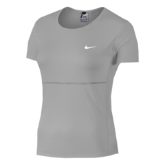 Remera Nike Running Mujer Color: Gris