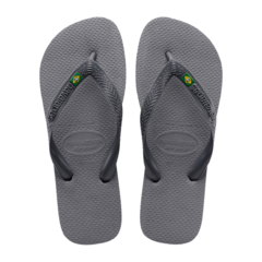 Ojotas Havaianas Modelo Brasil Gris - comprar online