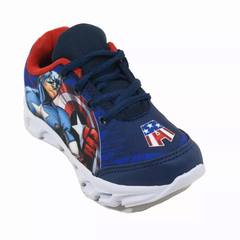 Zapatillas Marvel Capitán América Con Luz Led - Infantil en internet