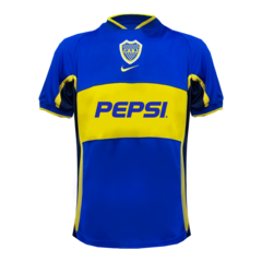 Camiseta Boca Juniors Titular Nike 2002 #10 Román - Adulto en internet