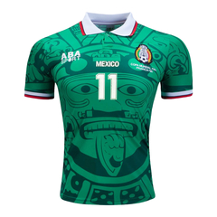 Camiseta Selección México Titular 1998 #11 Blanco - Adulto - comprar online