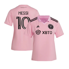 Camiseta Inter Miami Titular Adidas 2023 #10 Messi - Mujer