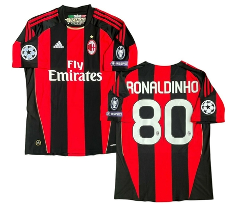 Camiseta de ronaldinho milan hotsell