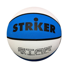 Pelota Básquet Striker Star Nº 7 Bicolor Azul/Blanco