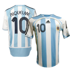 Camiseta Selección Argentina Titular Adidas 2006 #10 Riquelme - Adulto