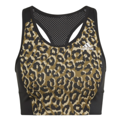 Imagen de Top deportivo Adidas Aeroready designed 2 Move Estampado Leopardo