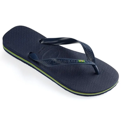 Ojota Azul Havaianas Brasil Azul Marino - Adulto en internet