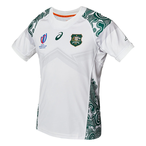 Camiseta Rugby Australia Wallabies Away Asics Mundial 2023 - Adulto
