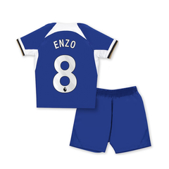 Kit Chelsea FC Titular Nike 2024 #8 Enzo - Infantil en internet