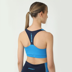 Top Deportivo Basset Modelo Ops C/ Azul - Mujer - By Playsport