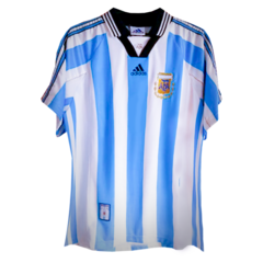 Camiseta Selección Argentina Titular 1998 Adidas - Adulto