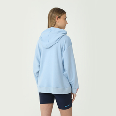 Buzo Deportivo Basset Modelo Hoodie 1a1 C/ Celeste - Mujer - comprar online