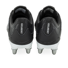 Botines Rugby Gilbert Sidestep X15 Lo 8 Stud C/ Negro - Adulto - By Playsport