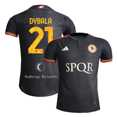 Camiseta As Roma Suplente Modelo Jugador Adidas 2024 #21 Dybala - Adulto