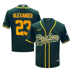 Camiseta Futbol Americano/ Baseball NFL Green Bay Packers #23 Alexander - Adulto