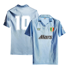 Camiseta Napoli Titular Ennerre 1990 #10 (Maradona) - Adulto