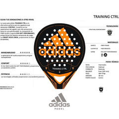 Paleta Pádel Adidas Training Ctrl Importada - tienda online