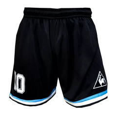 Short Retro Argentina 86 Le Coq Sportif + N°10 (MARADONA) - Adulto