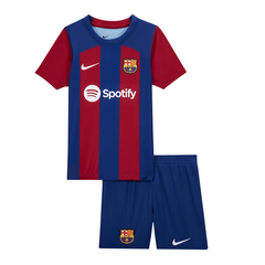 Kit Fc Barcelona Titular Nike 2023/24 #8 Pedri - Infantil - comprar online