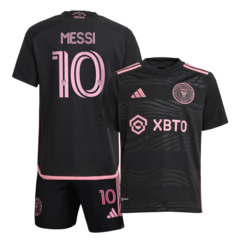 Kit Inter Miami Suplente Adidas 2023 #10 Messi - Infantil