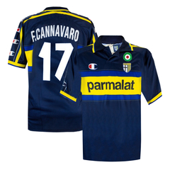 Camiseta Parma Tercera Champion 1999/00 #17 F. Cannavaro - Adulto
