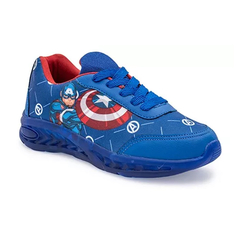 Zapatillas Marvel Capitán América Con Luz Led - Infantil