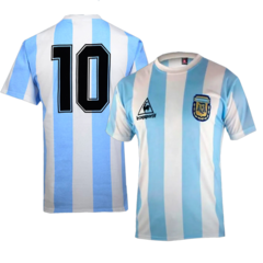 Camiseta Selección Argentina México 1986 #10 - Infantil