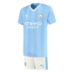 Kit Manchester City Puma 2023/24 #9 Haaland - Infantil en internet