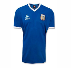 Camiseta De Argentina México 1986 Suplente Lecoq Sportif #10- Adulto