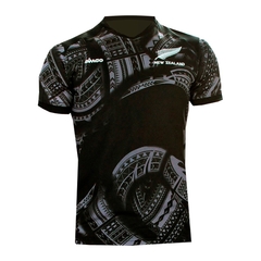 Camiseta Rugby All Blacks Premium Elastizada Imago - Infantil.