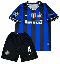 Kit Inter Milán 2010 #4 Zanetti