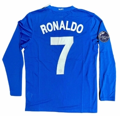 Camiseta Nike Manchester United Manga Larga suplente 2008-2009 Ronaldo #7 + Fútbol + CR7 + Champions League - comprar online