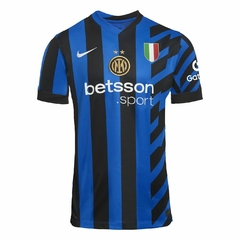 Camiseta Inter de Milan Titular 2024/25 #10 Lautaro + Parches UEFA Champions League - Nike en internet