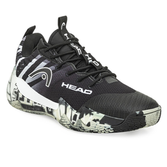 Zapatillas Head Indoor Negro - Pádel/tenis/básquet/vóley