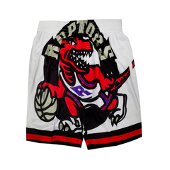 Short Básquet Vintage Toronto Raptors Blanco C/ Bolsillo - Adulto