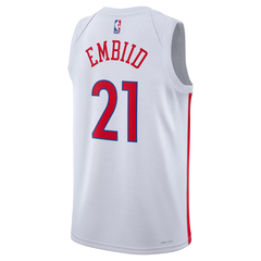 Musculosa Philadelphia 76ers City Edition Nike #21 Embiid - Adulto en internet