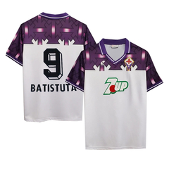 Camiseta Fiorentina Suplente Mitre 1992/93 #9 Batistuta - Adulto