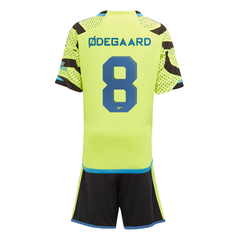Kit Arsenal Fc Suplente Adidas 2024 #8 Ødegaard - Infantil en internet