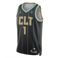 Musculosa Charlotte Hornets Jordan City Edition #1 Ball - Adulto - comprar online